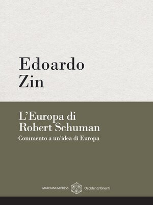 cover image of L'Europa di Robert Schuman